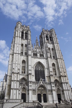 Cathédrale Saints Michel et Gudule à Bruxelles, Belgique