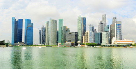 Fototapeta na wymiar Singapore panorama