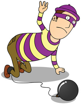 recommend clip art: poor prisoner