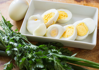 Boiled eggs