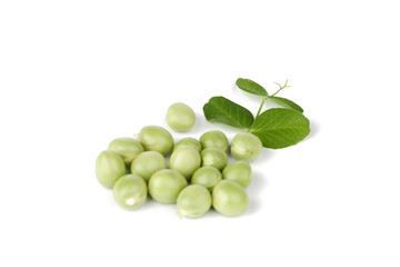 pea with green leaf
