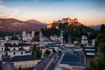 Obraz premium Salzburg roofs