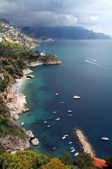Obraz premium Conca dei Marini - Amalfi Coast