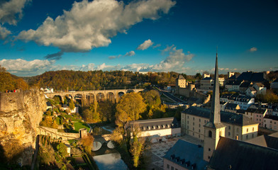 Nice view on Luxembourg