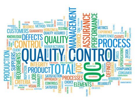 "QUALITY CONTROL" Tag Cloud (total quality management standards)