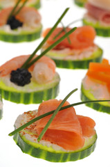 Amuse-bouches norvégiens