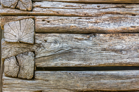 weathered wooden wall