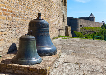 Fototapeta premium Estonia. Narva. Bells in fortress