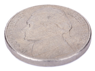 Isolated Nickel - Heads High Angle