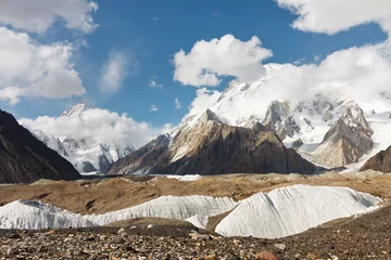 Foto auf Acrylglas K2 K2 und Broad Peak im Karakorum-Gebirge