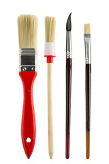 Naklejka premium Paint Brush Set