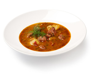 Russian national soup (borscht)