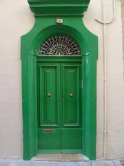 green door at gozo