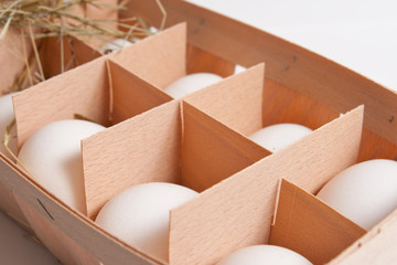 eggs in the box