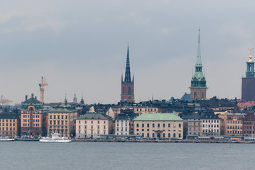 Fototapeta premium Stockholm view of the old city.