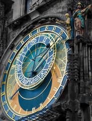 Fototapeta na wymiar Zegar astronomiczny - Praha góry