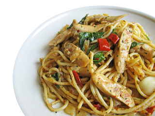 Spicy Sausage Spaghetti