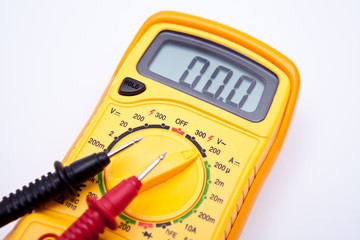 Digital multimeter closeup