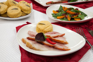 Roasted Spiced Ham Appetizer