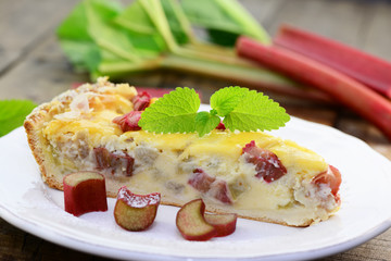 Rhabarberkuchen