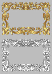 Balinese Frame Ornament 2c