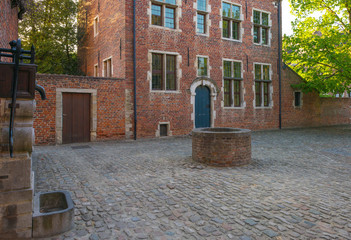 Square in the Grand Beguinage of Leuven