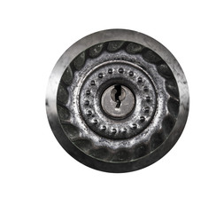 Door knob isolated