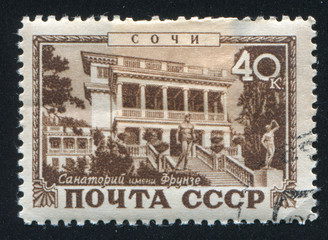 Frunze sanatorium in Sochi