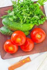 ingredients for salad