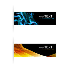 Abstract Banner, easy color editable