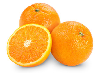 Orange isolated