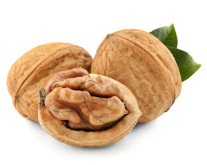 Walnut isolated