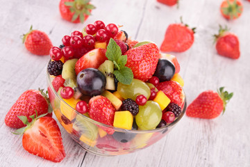 Obraz premium fruit salad