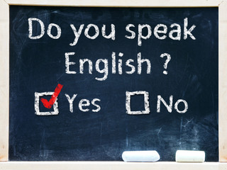 Do you speak english test