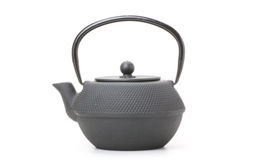 Chinese traditional teapot isolated on white background