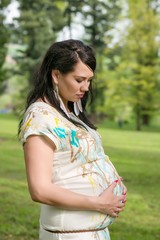 Fototapeta premium Pregnant woman