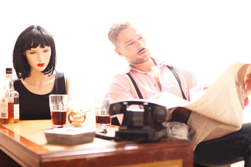 Freunde beim Trinken