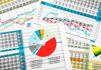 Annual Report. Graph. Diagram. Chart. Analisys.