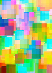 colorful squares abstract background, texture