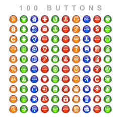 Set buttons web icon