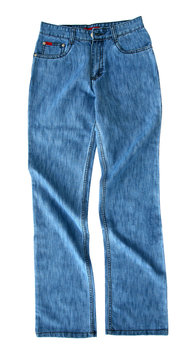 Blue jeans trouser
