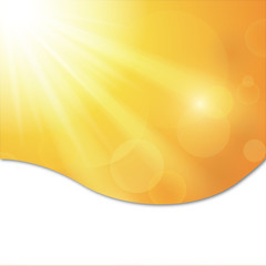 Naklejka premium Fond-soleil