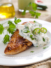 Grilled chicken breast
