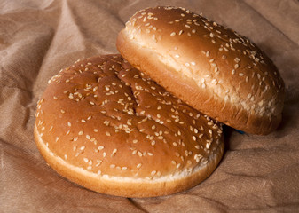 Sesame buns