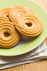 Obraz na płótnie Canvas sweet ring biscuit