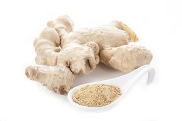Whole and ground ginger