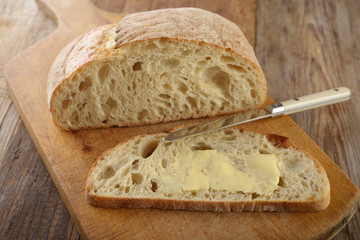 Bread with butter