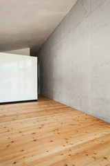 view of an empty room with the detail of kitchen cabinet