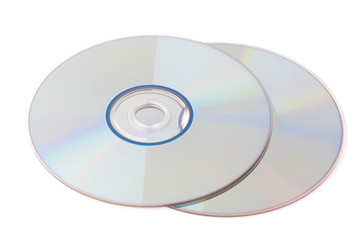 CD isolated on a white backgrounds
