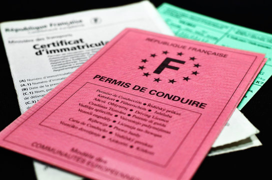 permis de conduire, d&eacute;part en vacances